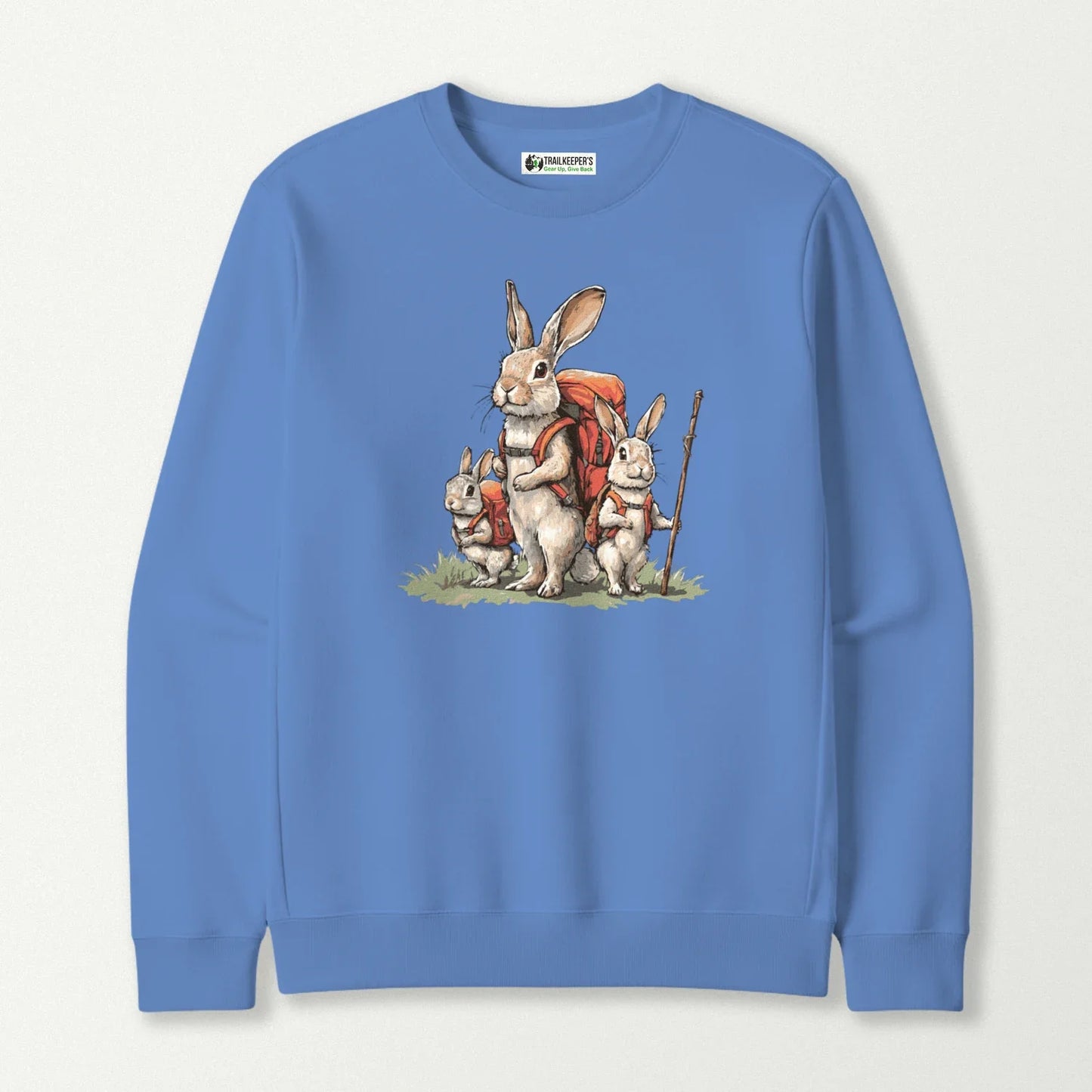 Rabbit Backpacker Family Sweatshirt