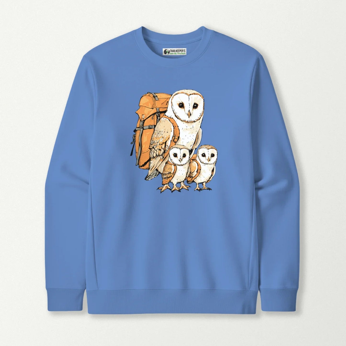 Barn Owl Backpacker Family Sweatshirt