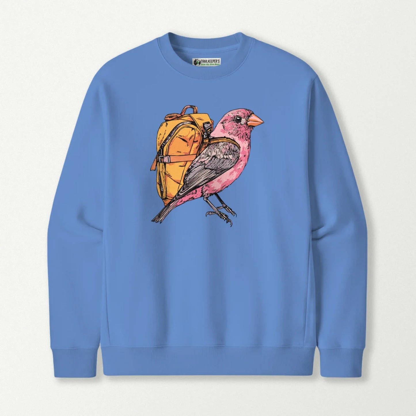 Purple Finch Backpacker Sweatshirt