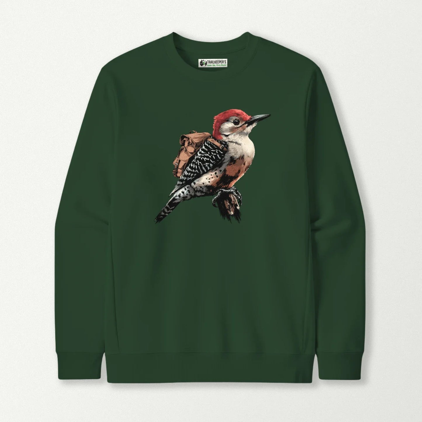 Red-Bellied Woodpecker Backpacker Sweatshirt