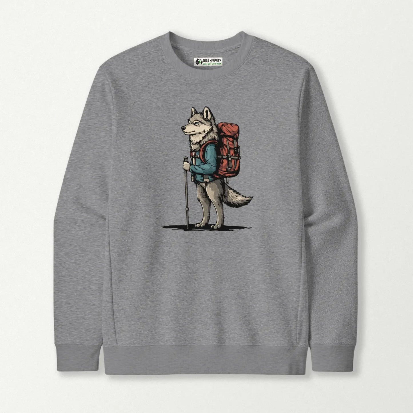 Wolf Backpacker Sweatshirt