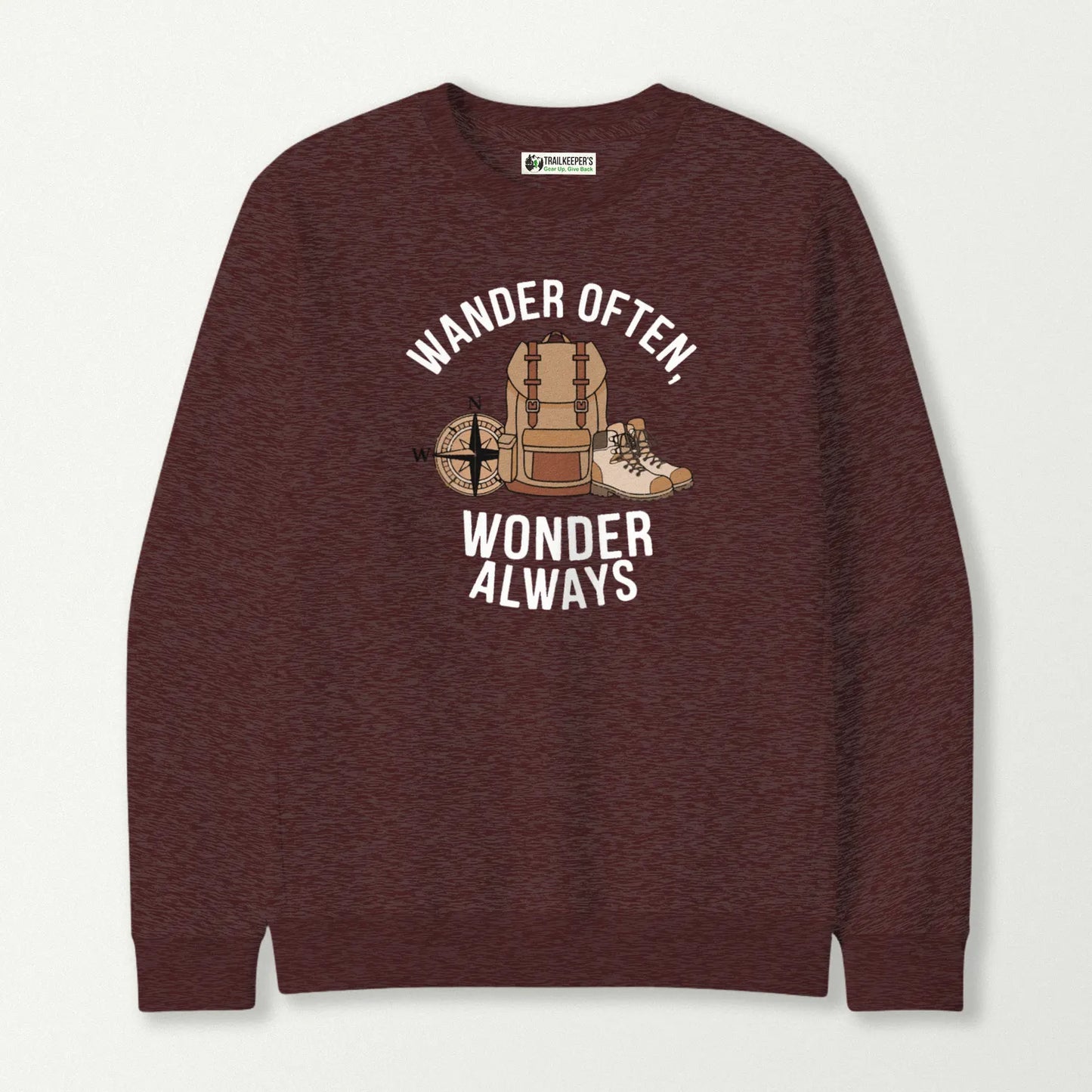 Wander Often, Wonder Always Sweatshirt