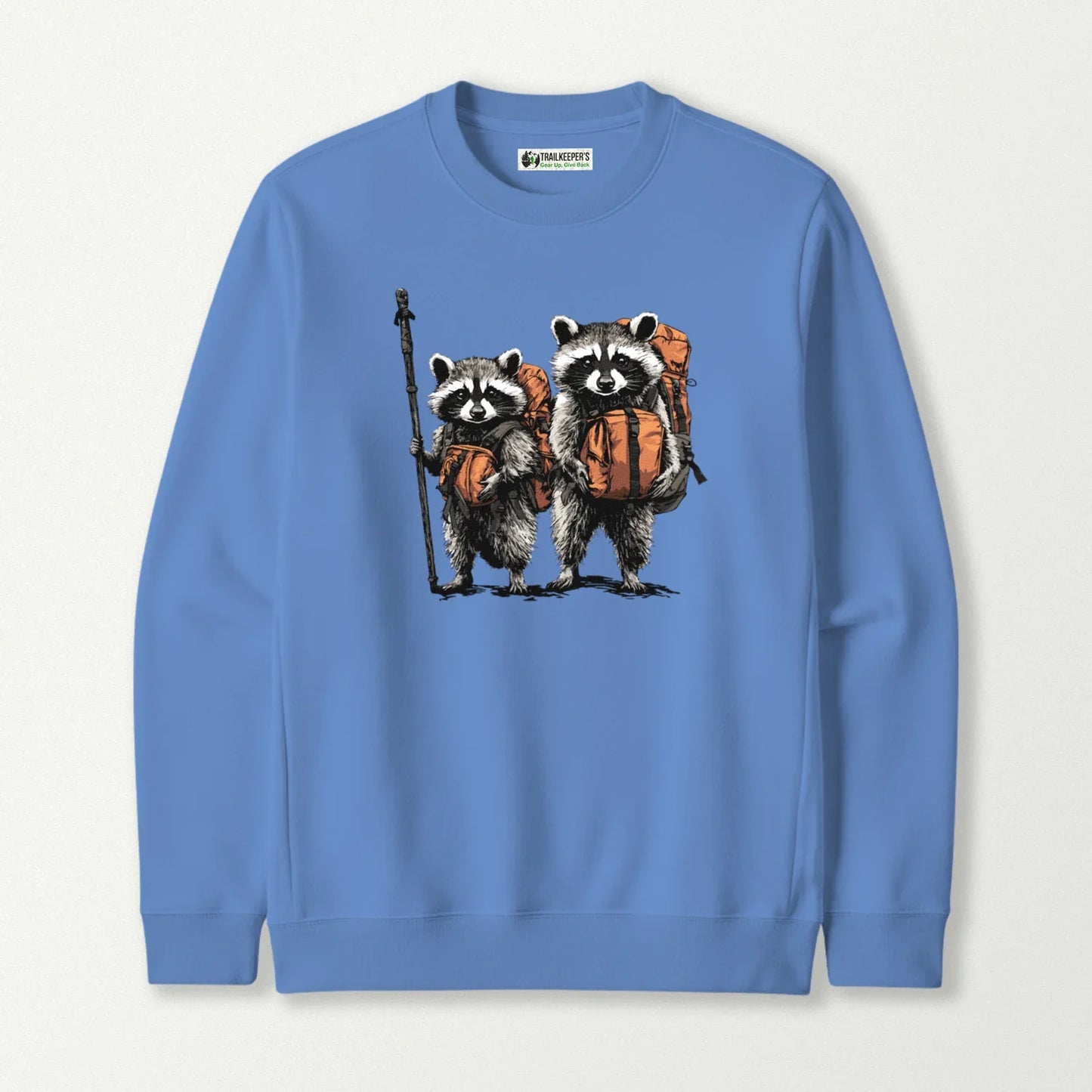 Raccoon Backpacker Buddies Sweatshirt