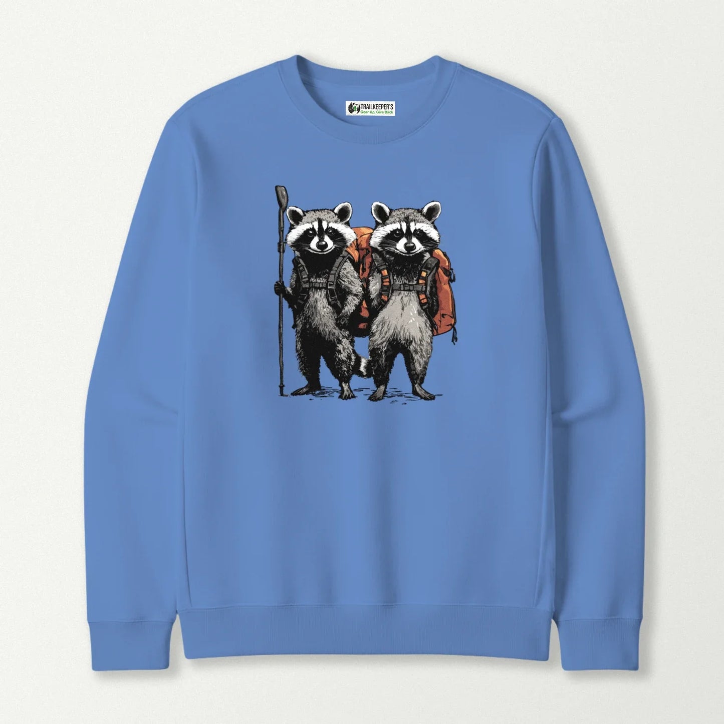 Raccoon Backpacker Buddies Sweatshirt