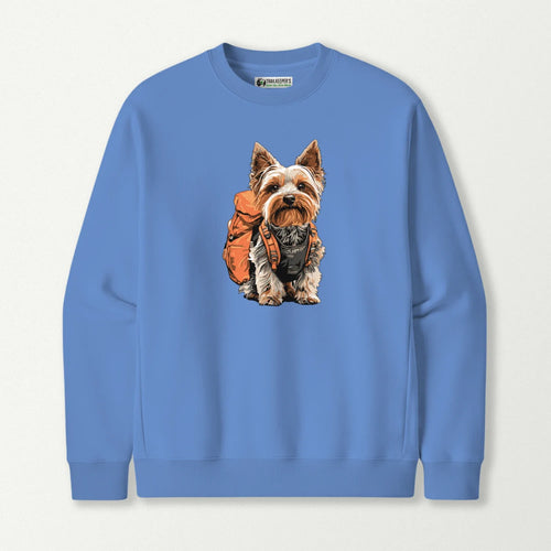 Yorkie Backpacker Sweatshirt
