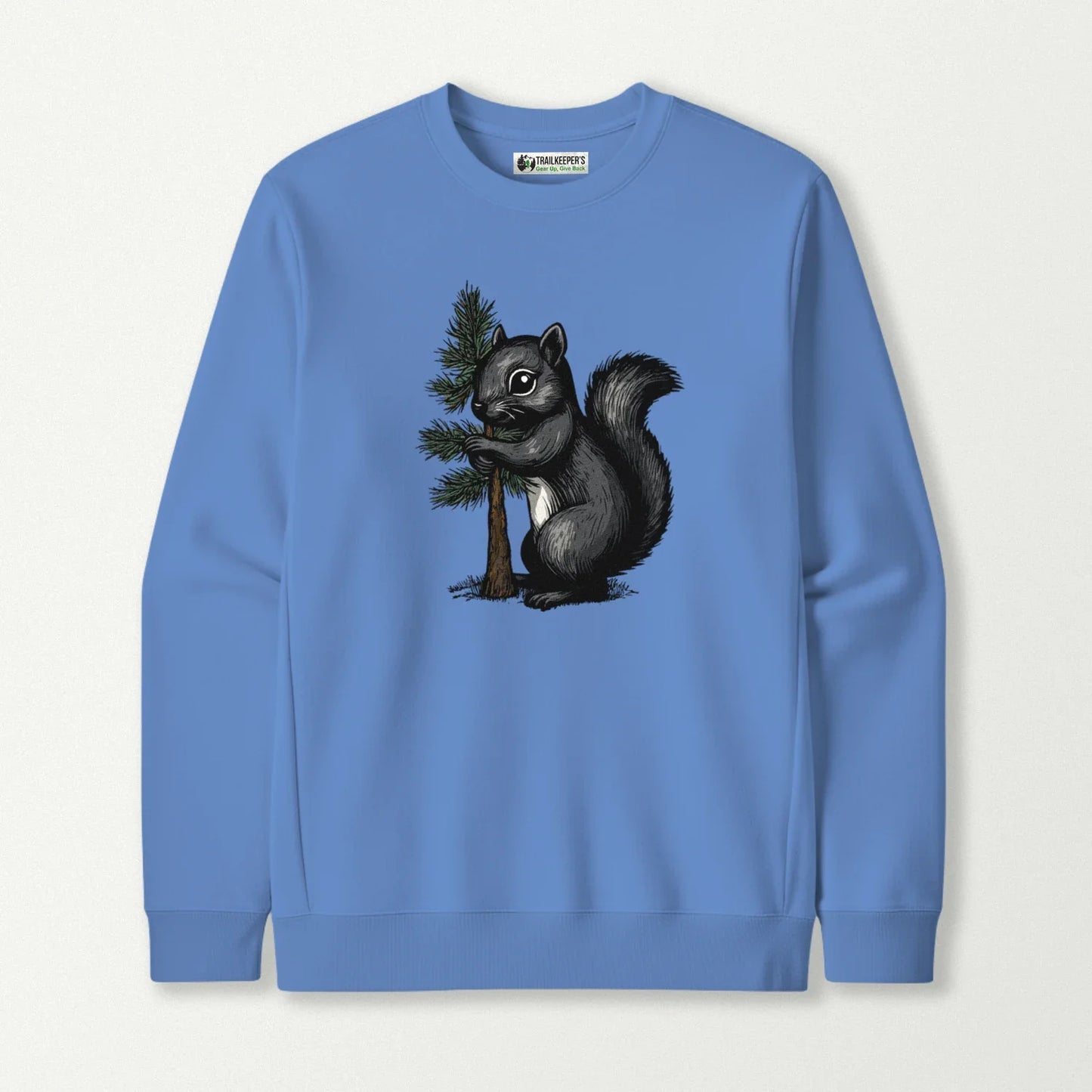 Black Squirrel Tree Hugger Sweatshirt