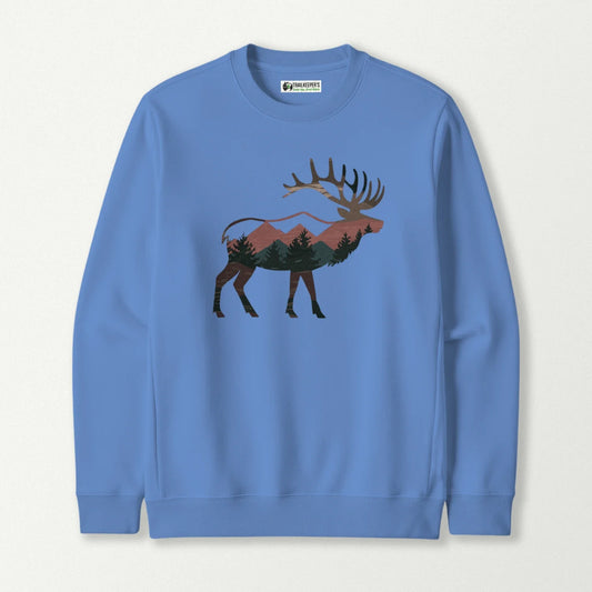 Elk Mountain Forest Sweatshirt