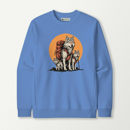 Wolf Backpacker Family Sweatshirt