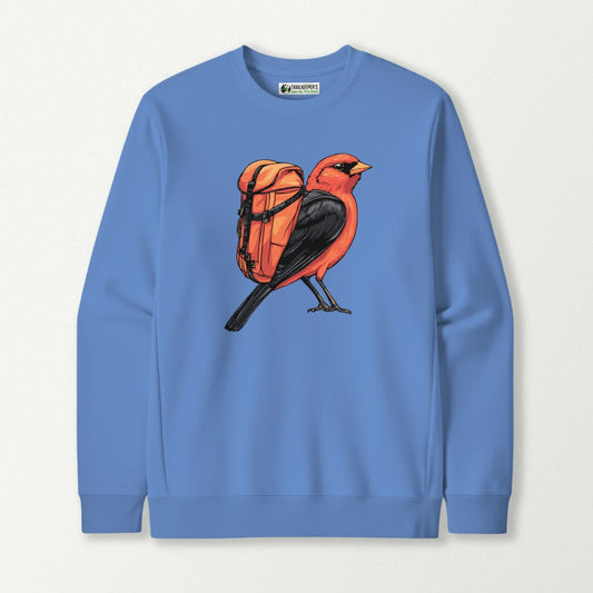Scarlet Tanager Backpacker Sweatshirt