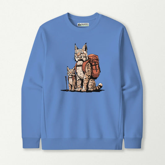 Bobcat Backpacker Family Sweatshirt