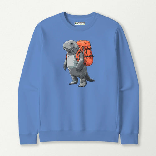 Manatee Backpacker Sweatshirt