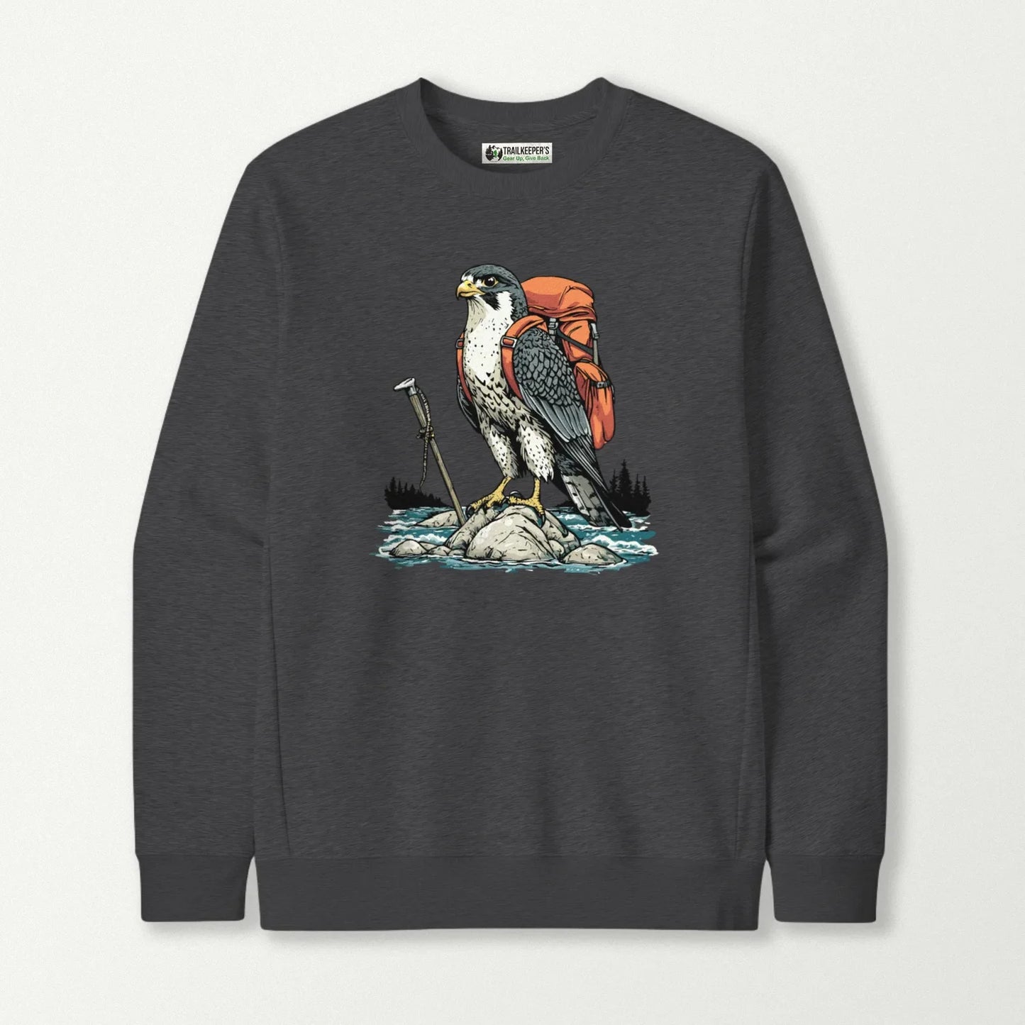 Falcon Backpacker On River Sweatshirt