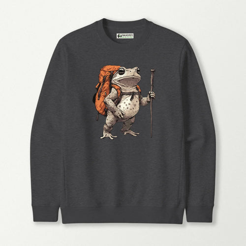 Grey Tree Frog Backpacker Sweatshirt