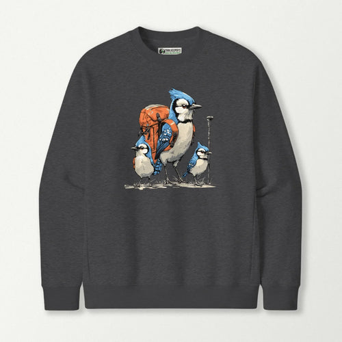 Blue Jay Backpacker Family Sweatshirt