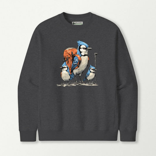 Blue Jay Backpacker Family Sweatshirt