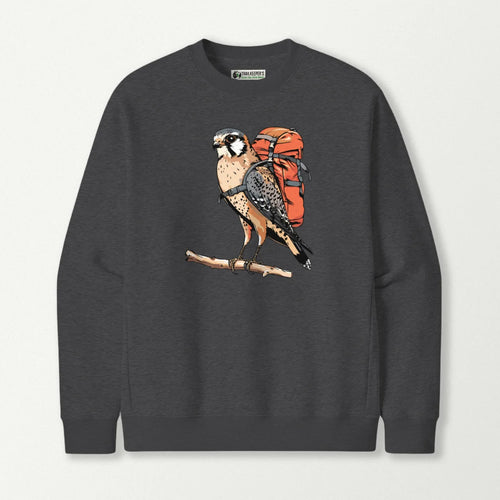 American Kestrel Backpacker Sweatshirt
