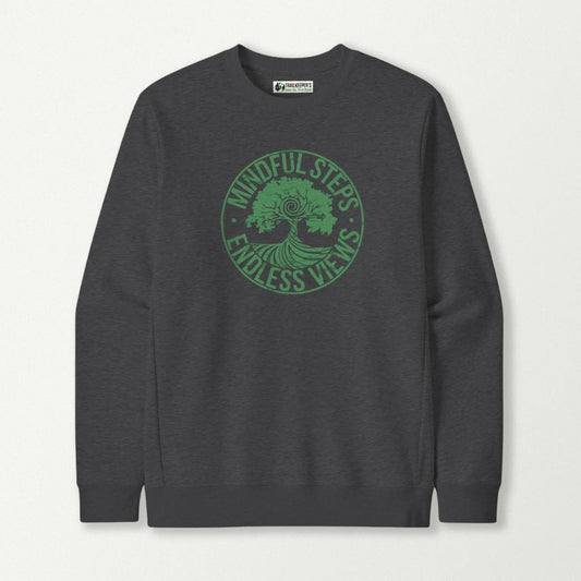 Mindful Steps, Endless Views Sweatshirt