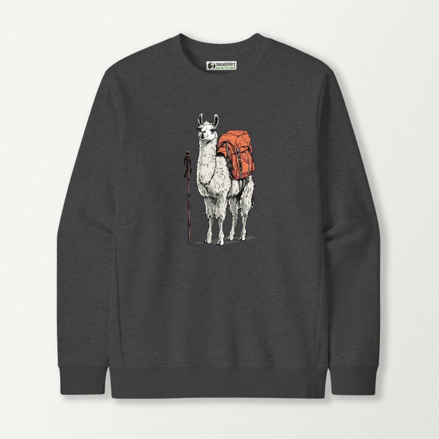 Llama Backpacker Sweatshirt