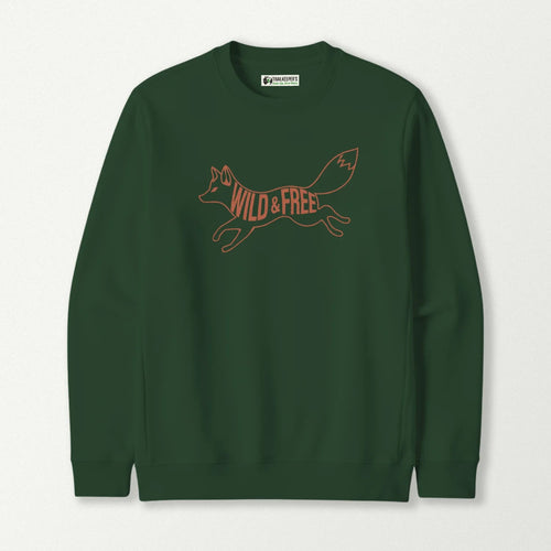 Wild And Free Fox Sweatshirt