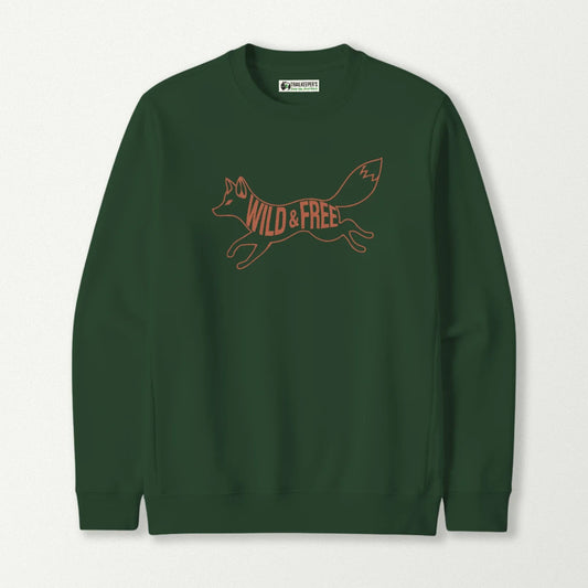 Wild And Free Fox Sweatshirt