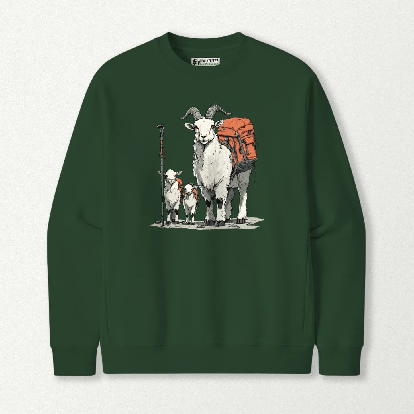Mountain Goat Backpacker Family Sweatshirt