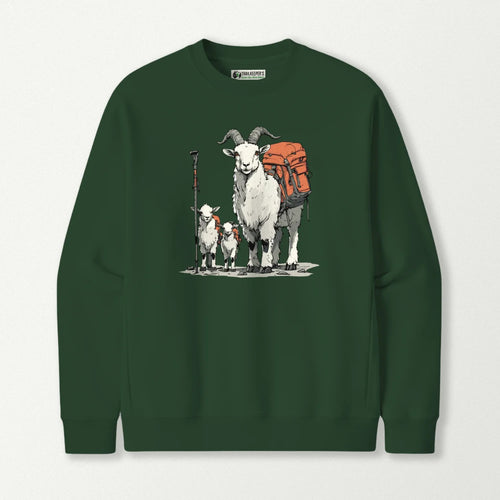 Mountain Goat Backpacker Family Sweatshirt