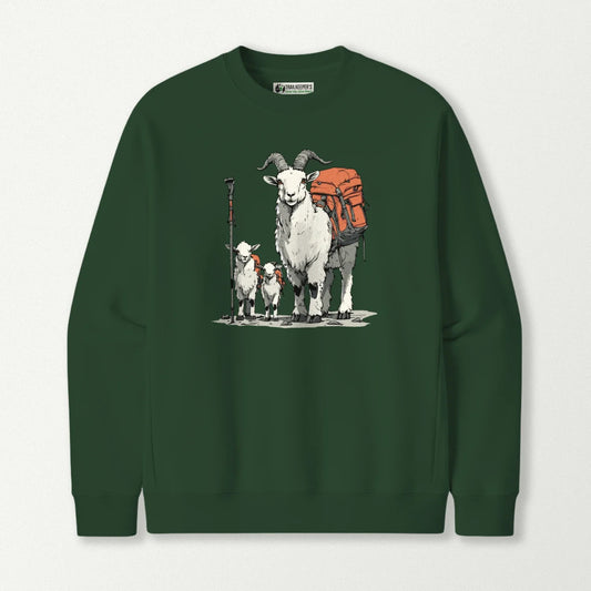 Mountain Goat Backpacker Family Sweatshirt