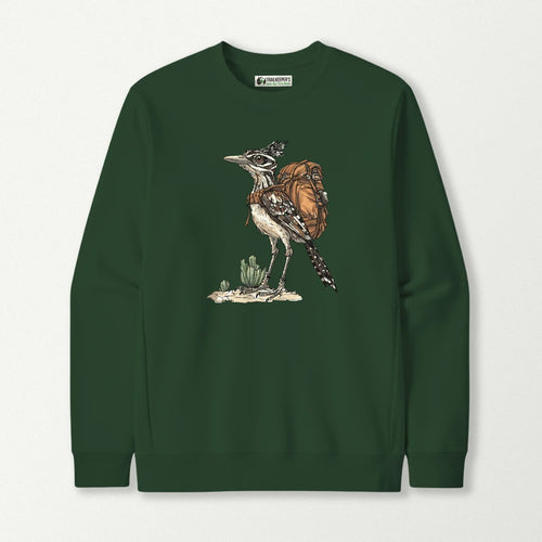 Roadrunner Backpacker In Desert Sweatshirt