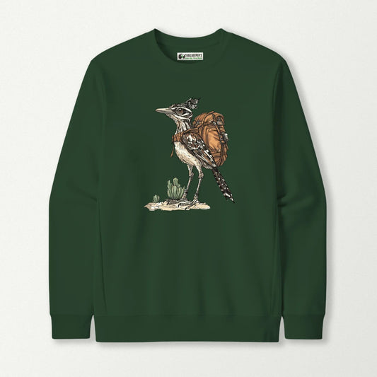 Roadrunner Backpacker In Desert Sweatshirt