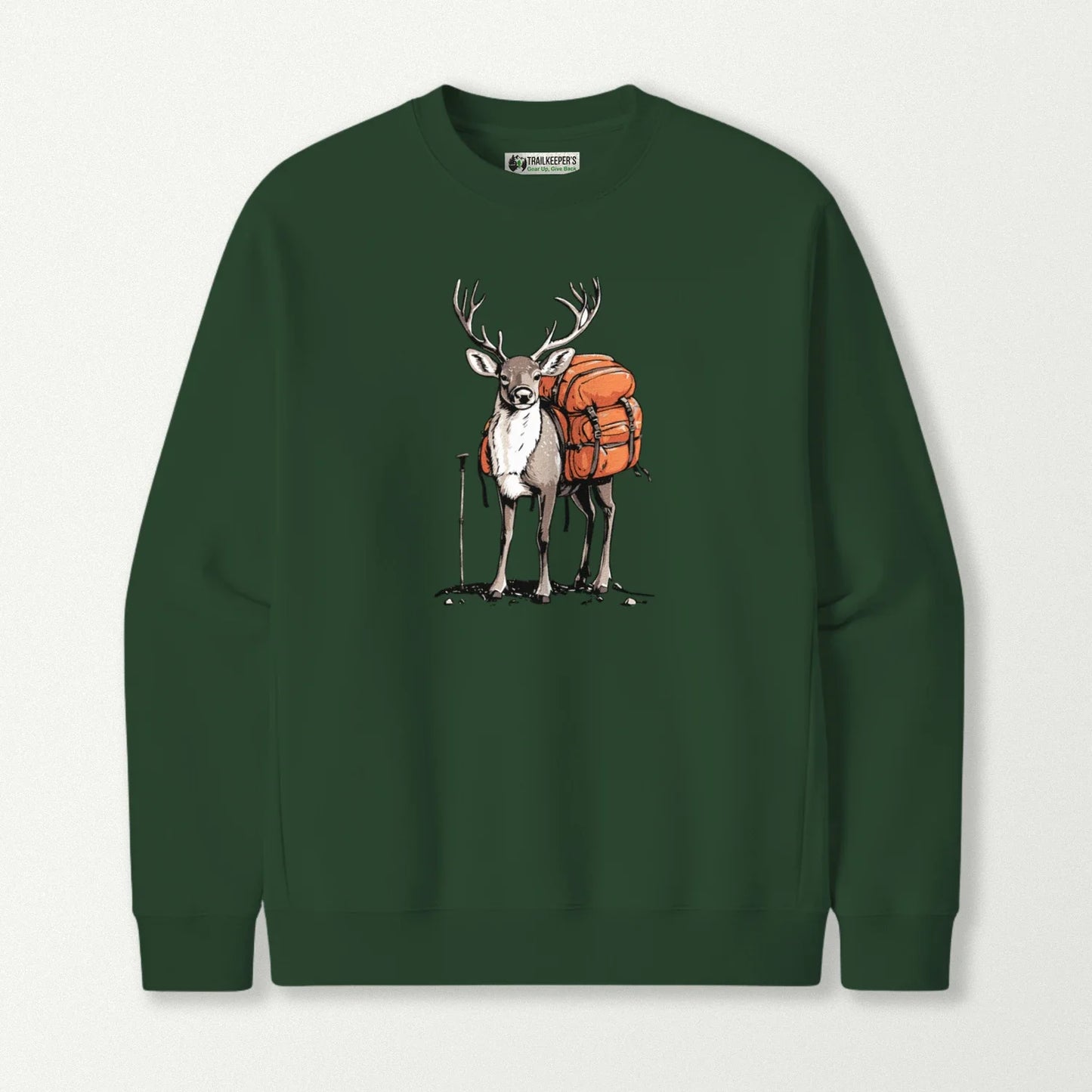 Deer Backpacker Sweatshirt