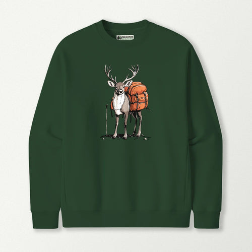 Deer Backpacker Sweatshirt