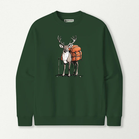 Deer Backpacker Sweatshirt