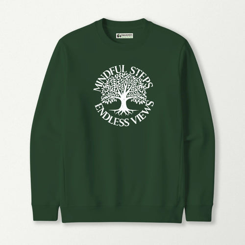 Mindful Steps, Endless Views Sweatshirt