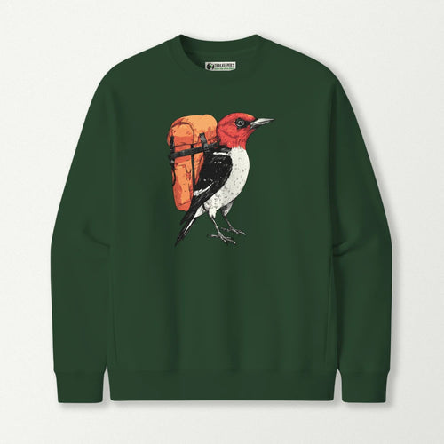 Red-headed Woodpecker Backpacker Sweatshirt