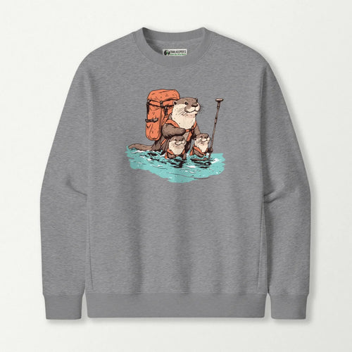 Otter Backpacker Family Fording River Sweatshirt