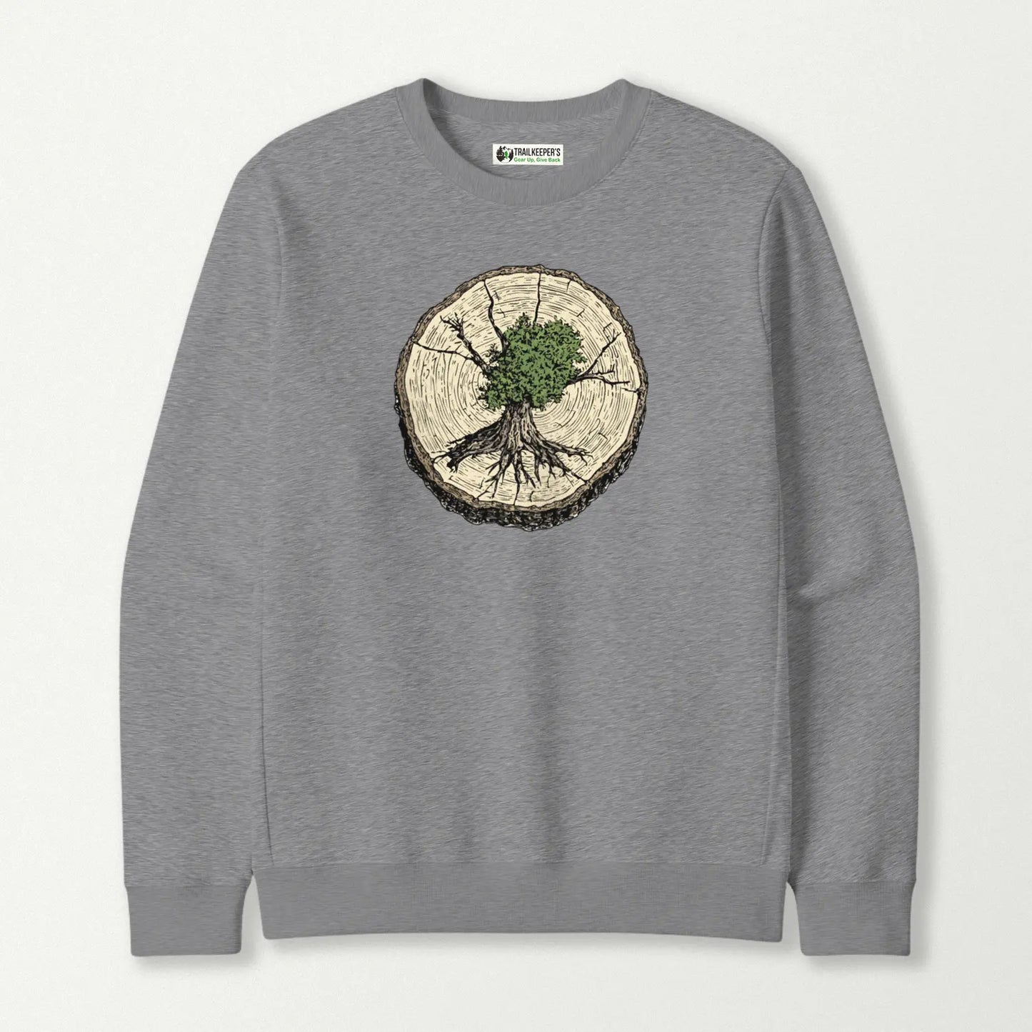 Tree Growing From Tree Sweatshirt