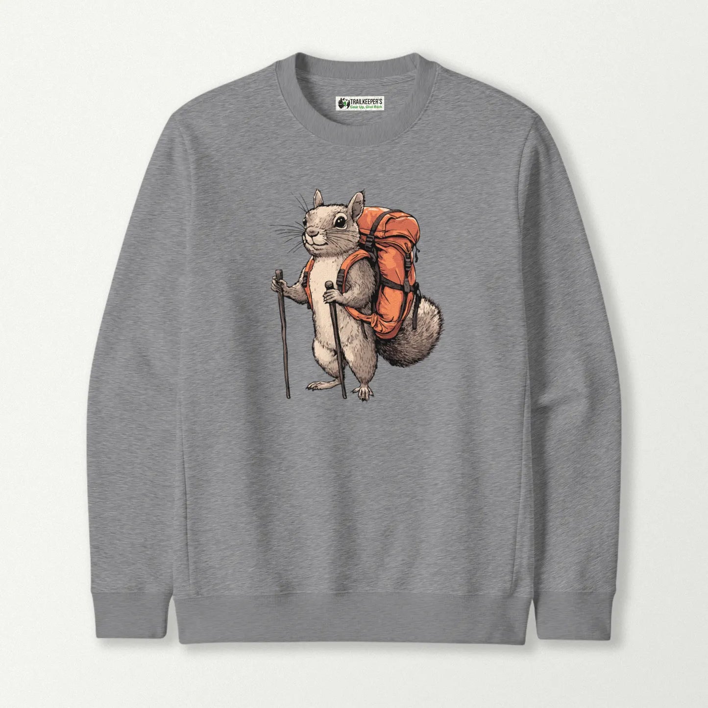 Squirrel Backpacker Sweatshirt