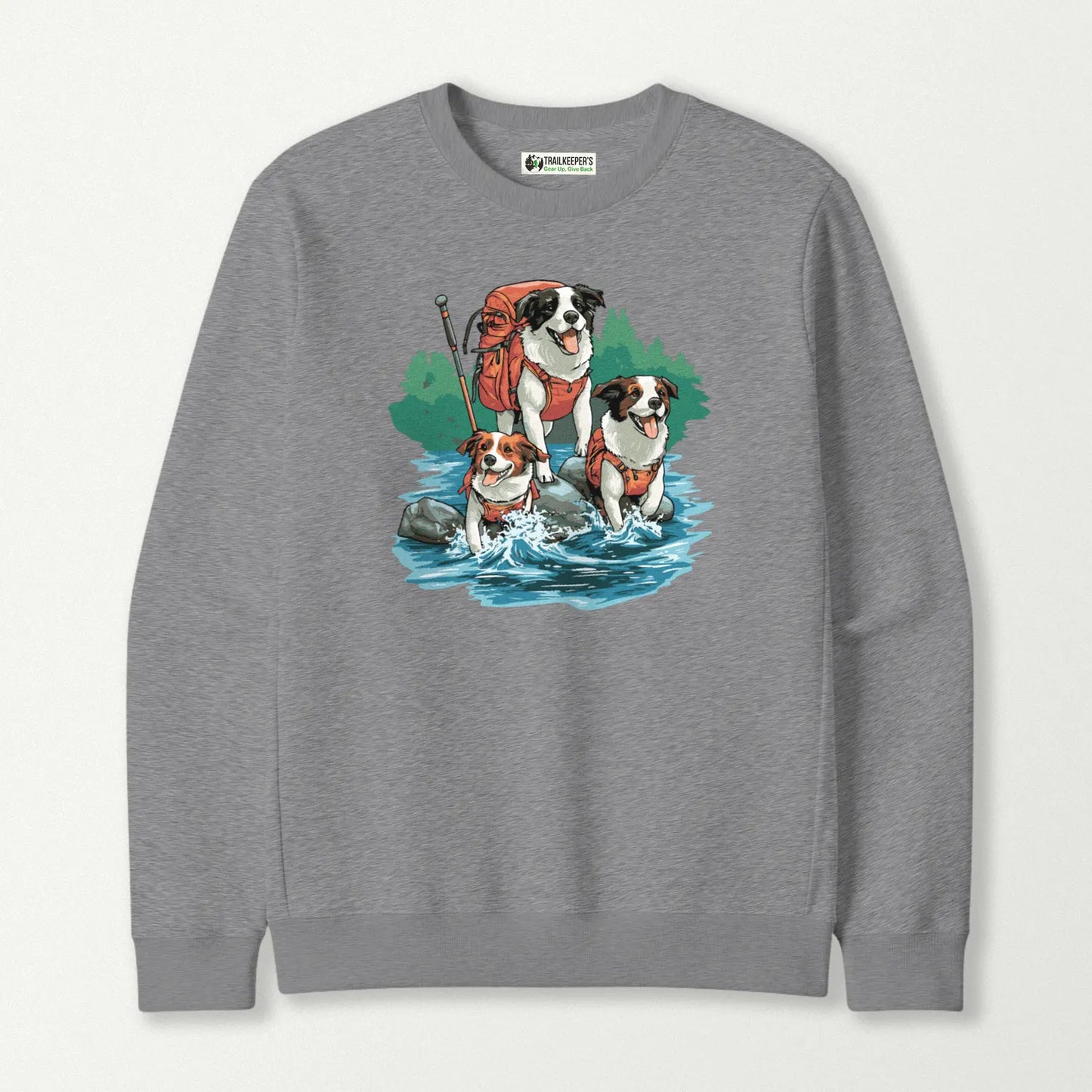 Dog Backpacker Family Sweatshirt