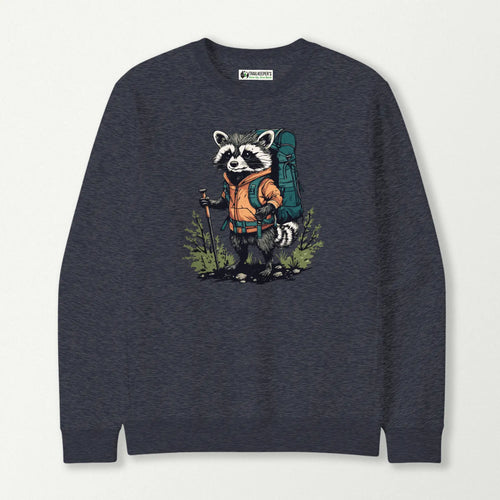 Raccoon Backpacker Sweatshirt
