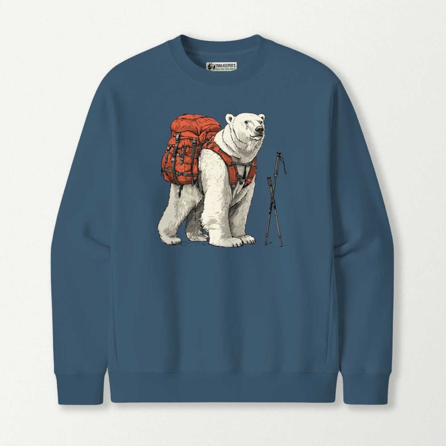 Polar Bear Backpacker Sweatshirt