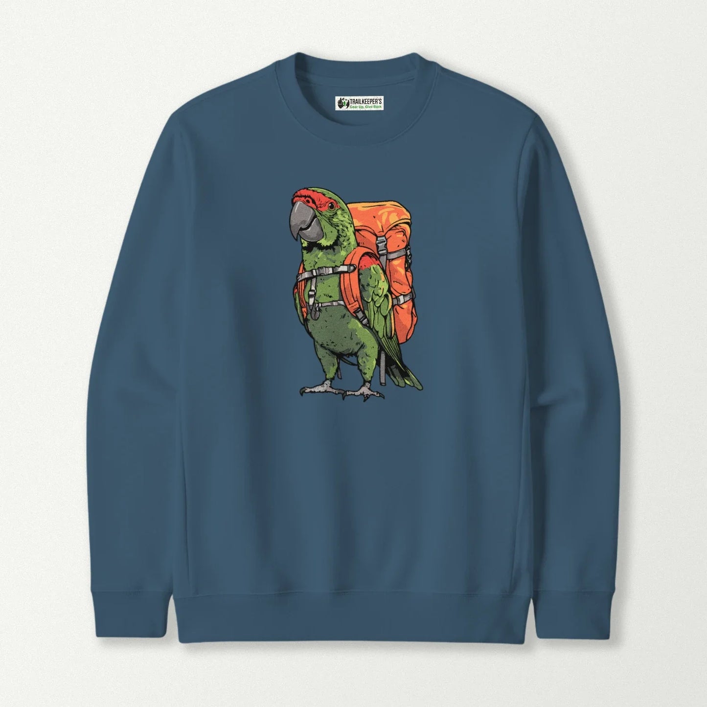 Thick-billed Parrot Backpacker Sweatshirt