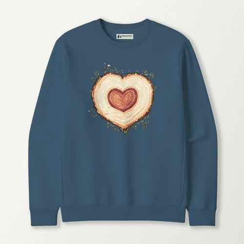 Tree Heart Wood Sweatshirt