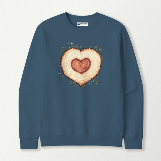 Tree Heart Wood Sweatshirt