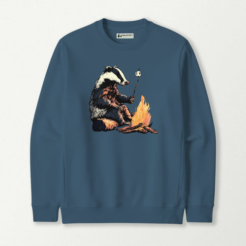 Badger Marshmallow Roaster Sweatshirt