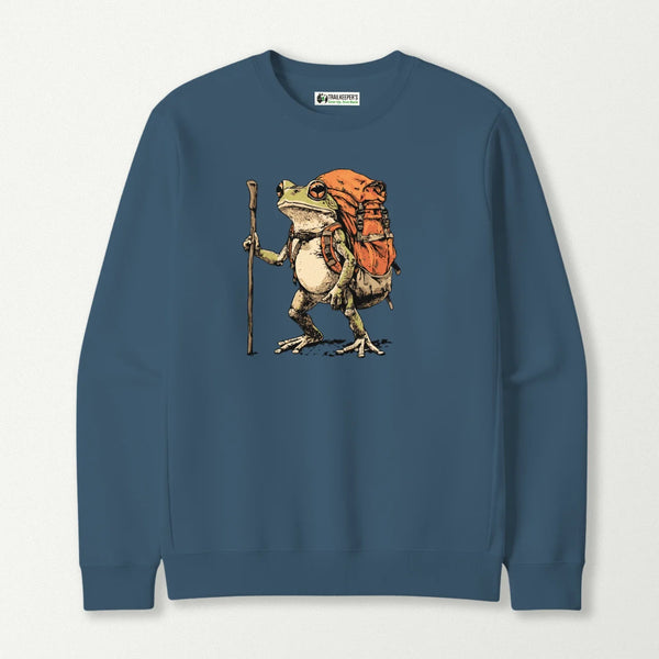 Green Tree Frog Backpacker Sweatshirt