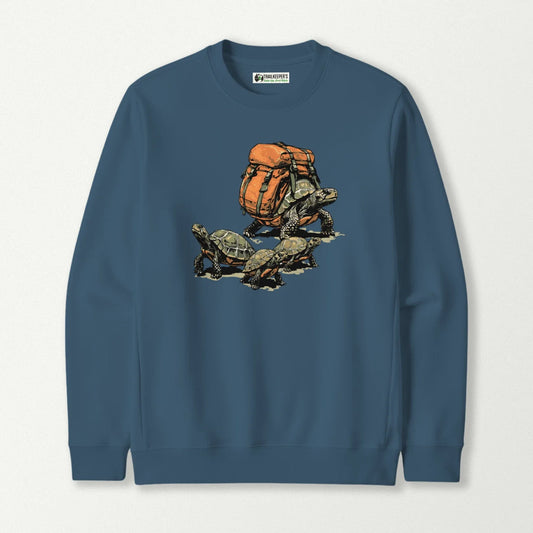 Tortoise Backpacker Family Sweatshirt