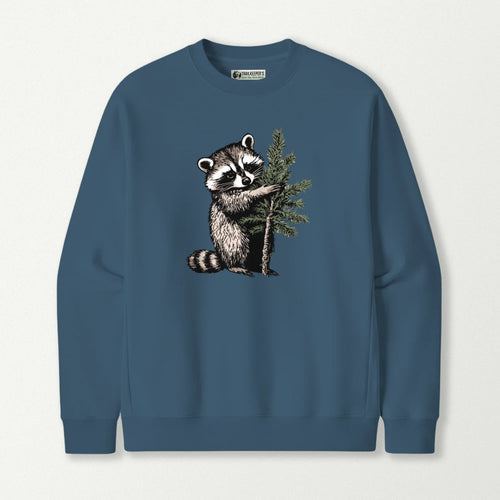 Raccoon Tree Hugger Sweatshirt