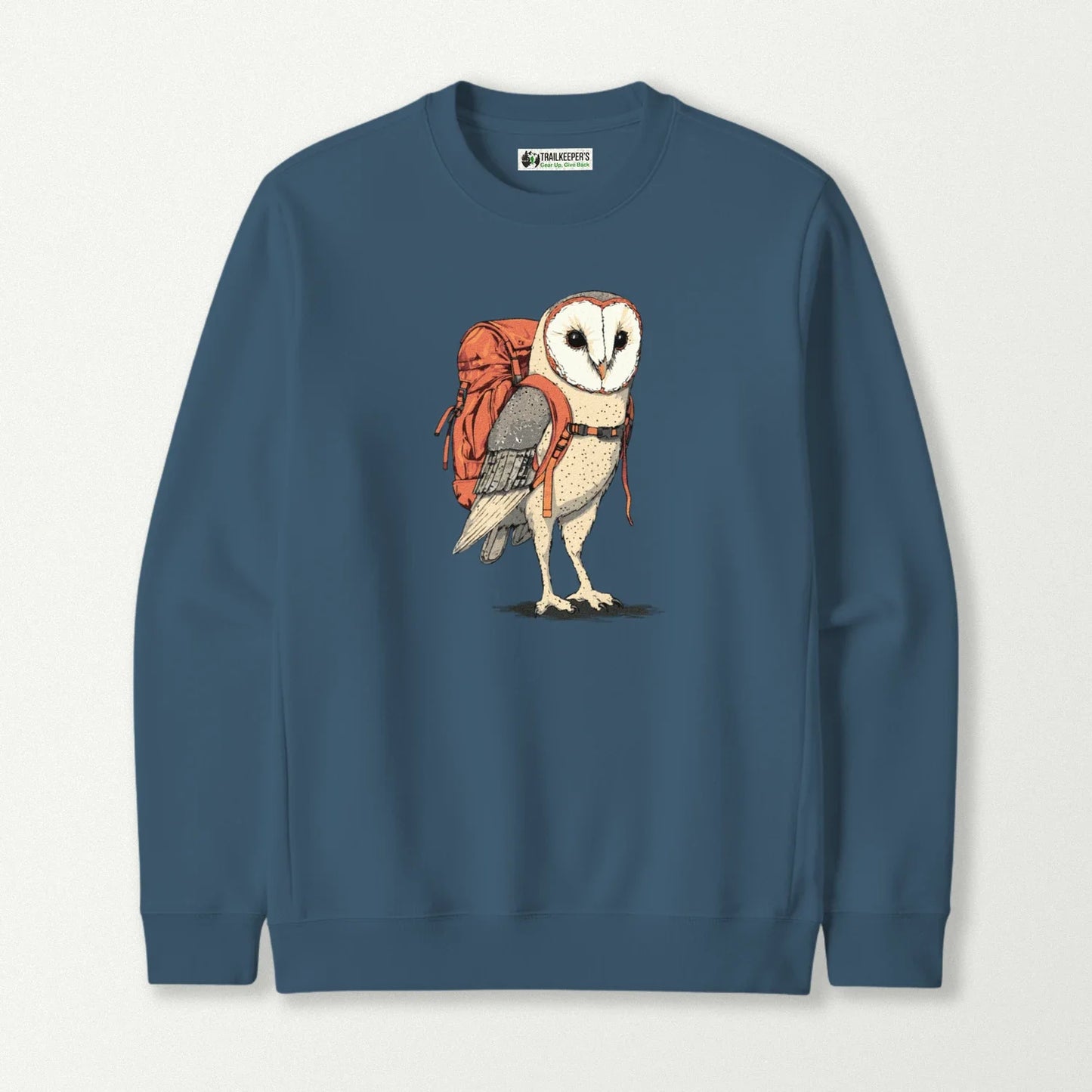 Barn Owl Backpacker Sweatshirt