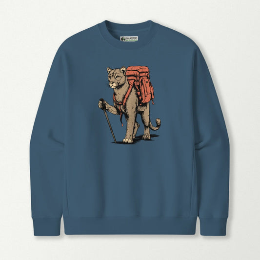 Mountain Lion Backpacker Sweatshirt