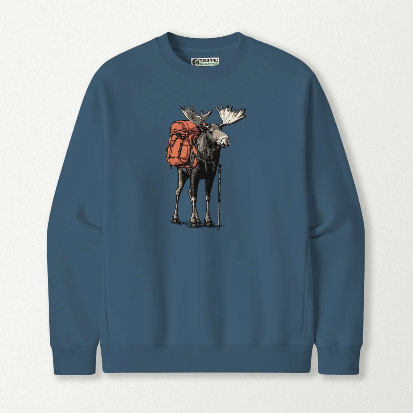 Moose Backpacker Sweatshirt